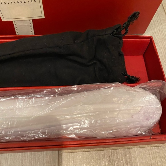 Pottery Barn Bronze Bead Long Servers - Picture 5 of 7